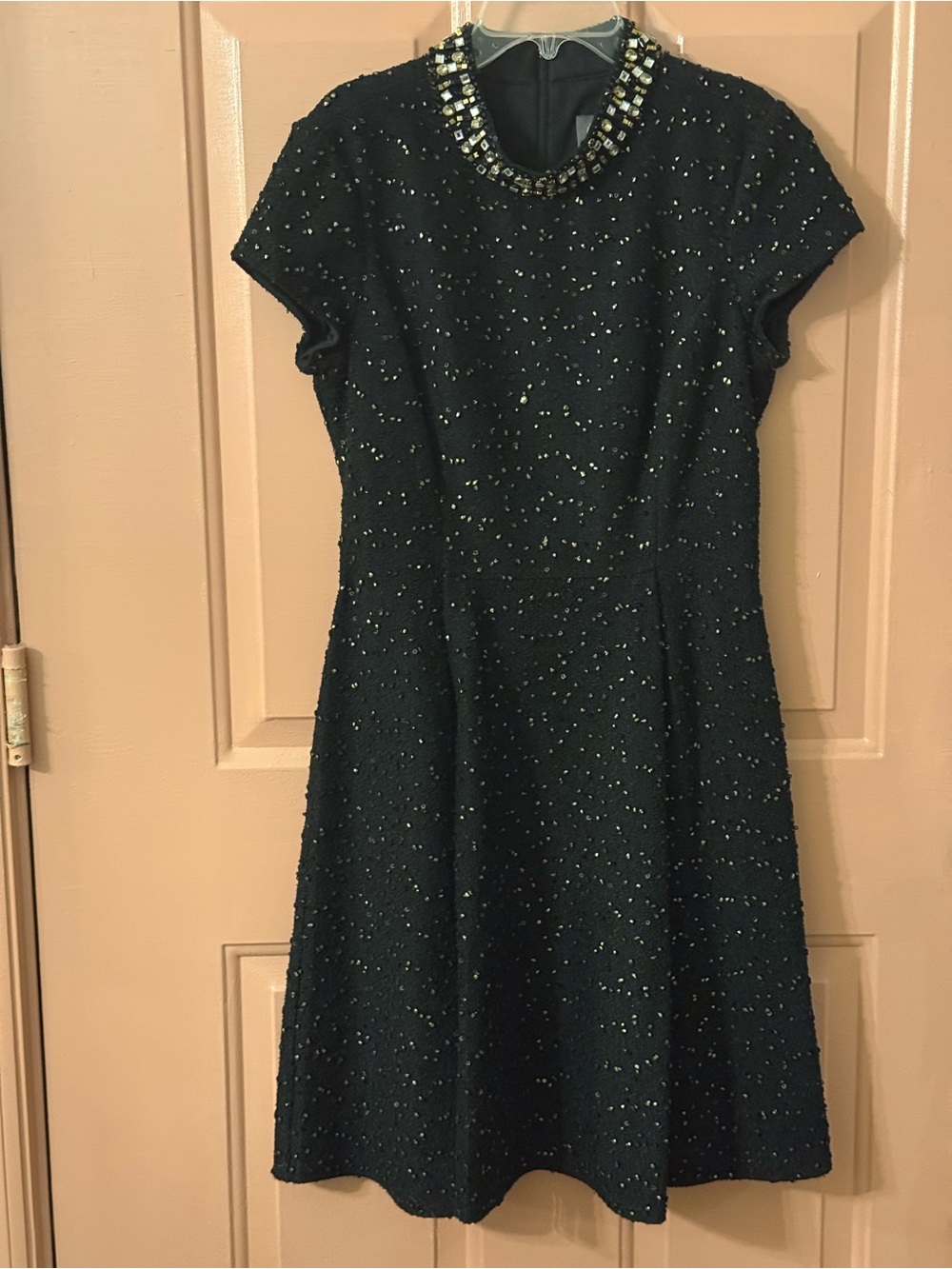 Vince Camuto Tweed Fit & Flare Dress